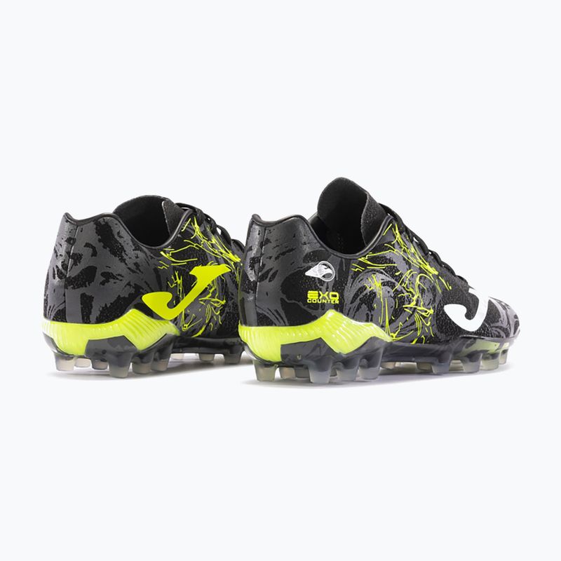 Buty piłkarskie męskie Super Copa AG black/lemon fluor 10