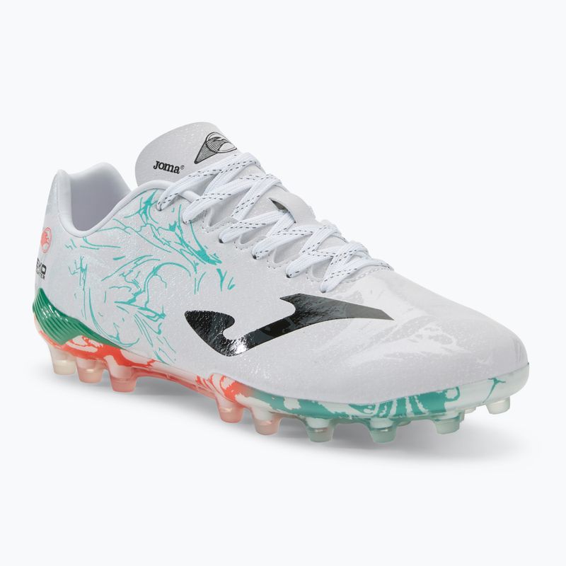 Buty piłkarskie męskie Super Copa AG white/turquoise