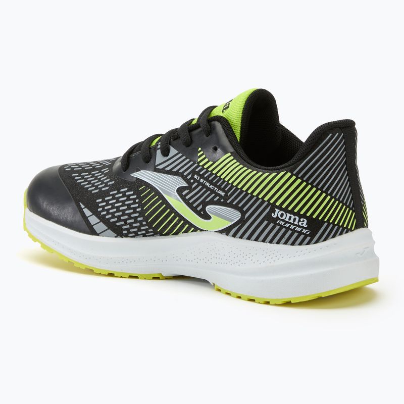 Buty do biegania dziecięce Joma 30 black/lemon fluor 5