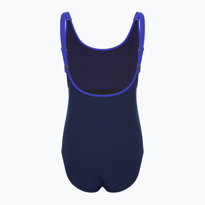 Strój pływacki jednoczęściowy damski RAS Bruit Spa Back navy 2
