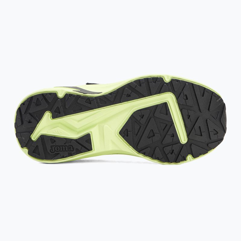 Buty do biegania dziecięce Joma Super Cross black/ lime 4