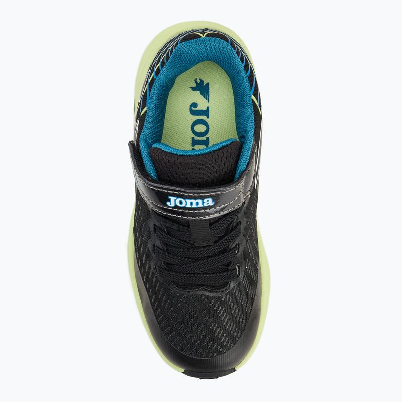 Buty do biegania dziecięce Joma Super Cross black/ lime 5