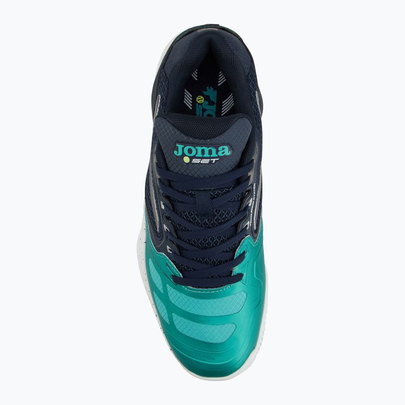 Buty do tenisa męskie Joma Set C turquoise/ navy blue 5