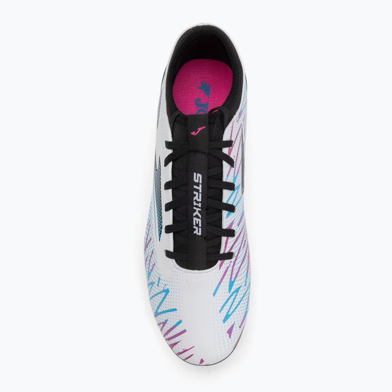 Buty piłkarskie męskie Joma Striker FG white 5