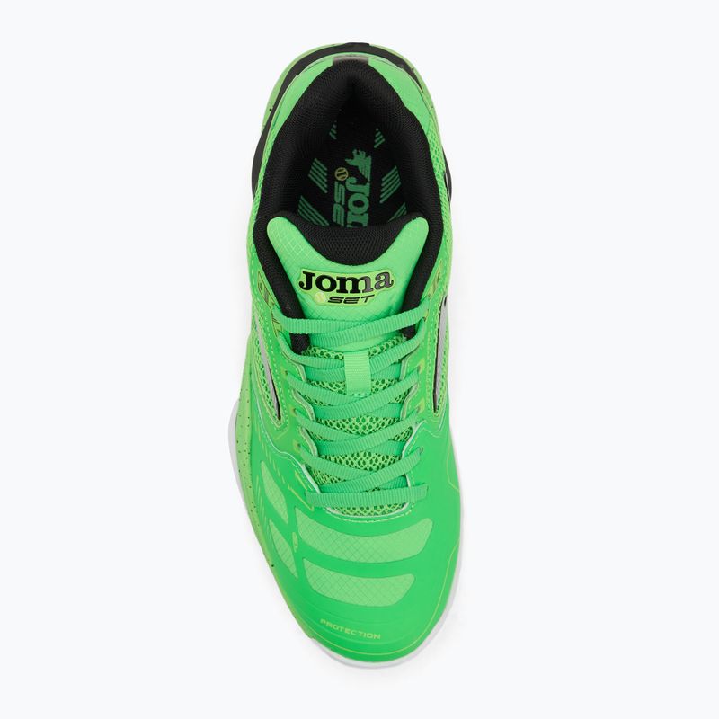 Buty do tenisa męskie Joma Set C fluor green 5