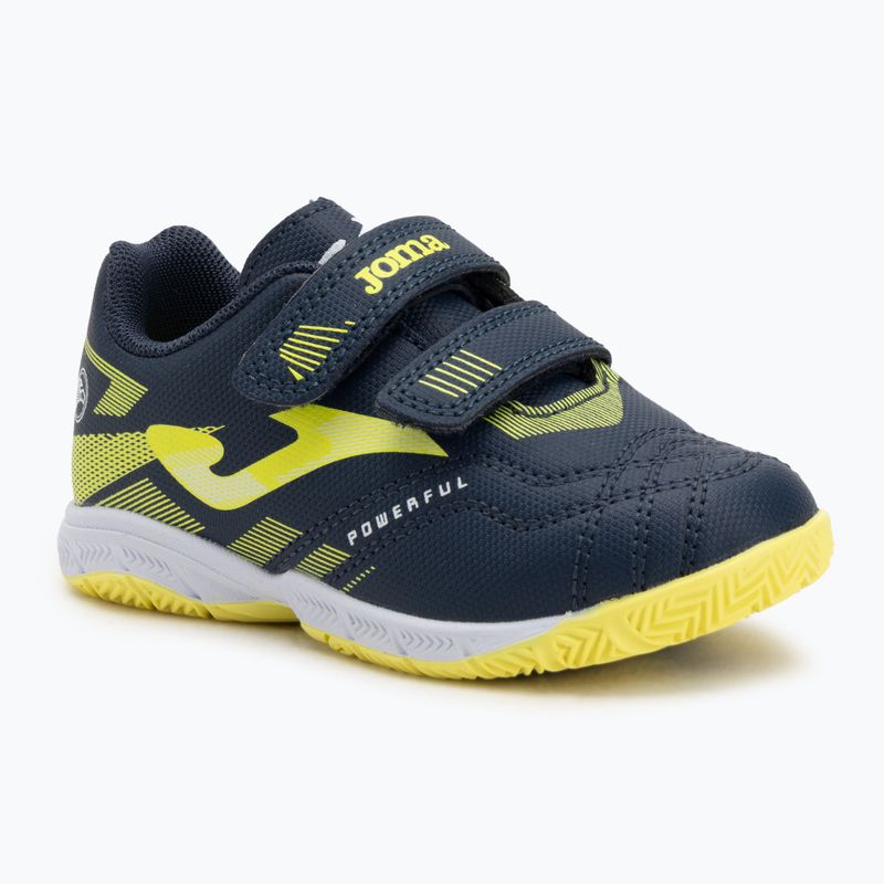 Buty piłkarskie dziecięce Joma Powerful Jr IN navy blue