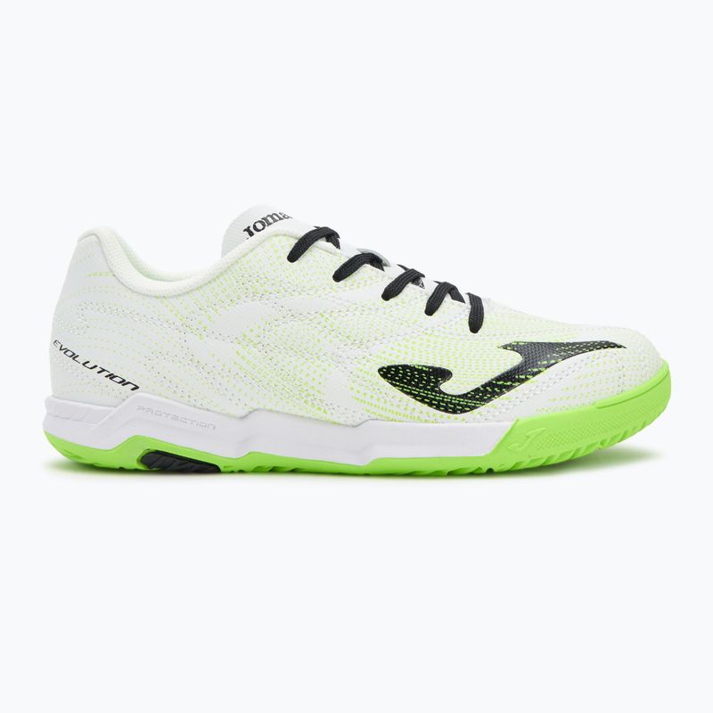 Buty piłkarskie dziecięce Joma Evolution Jr IN white 2