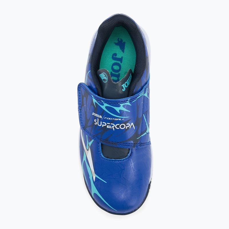 Buty piłkarskie dziecięce Joma Super Copa Jr royal blue 5