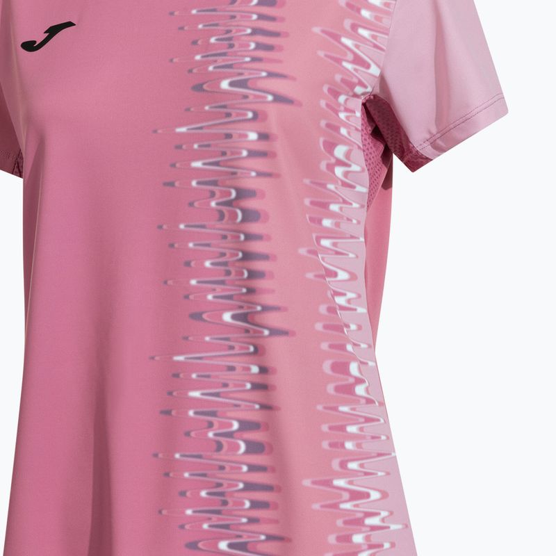 Koszulka tenisowa damska Joma Smash W pink 5
