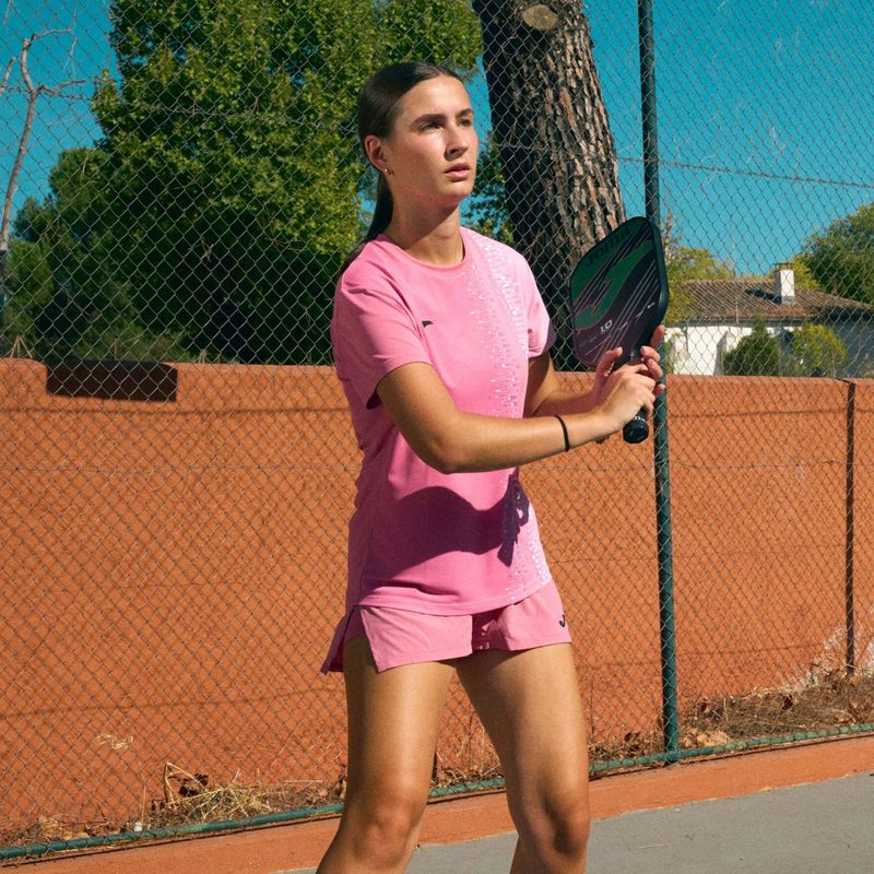 Koszulka tenisowa damska Joma Smash W pink 9