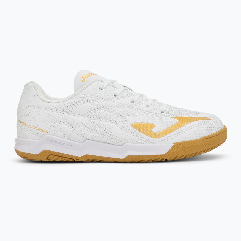 Buty piłkarskie dziecięce Joma Evolution Jr 2602 IN white 2