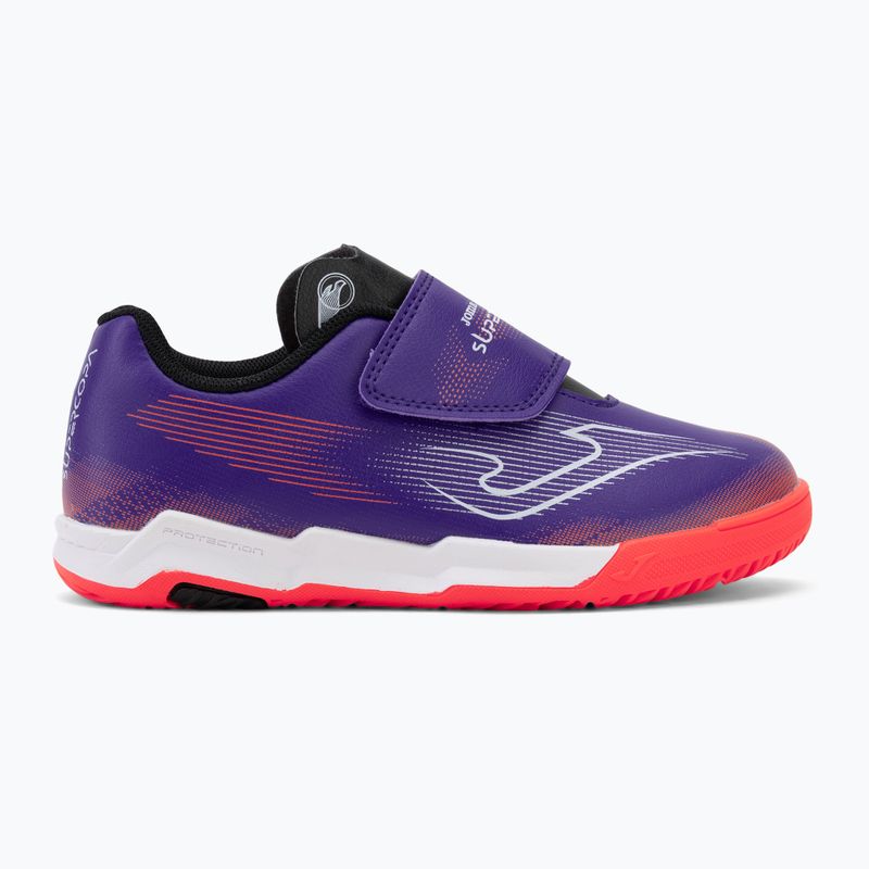 Buty piłkarskie dziecięce Joma Supercopa Jr IN purple 2