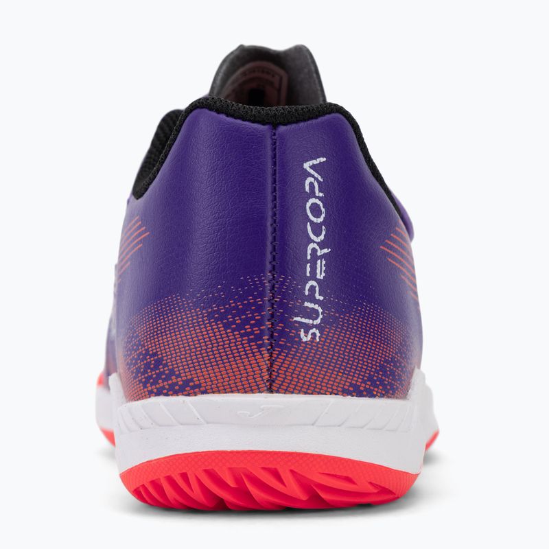 Buty piłkarskie dziecięce Joma Supercopa Jr IN purple 6