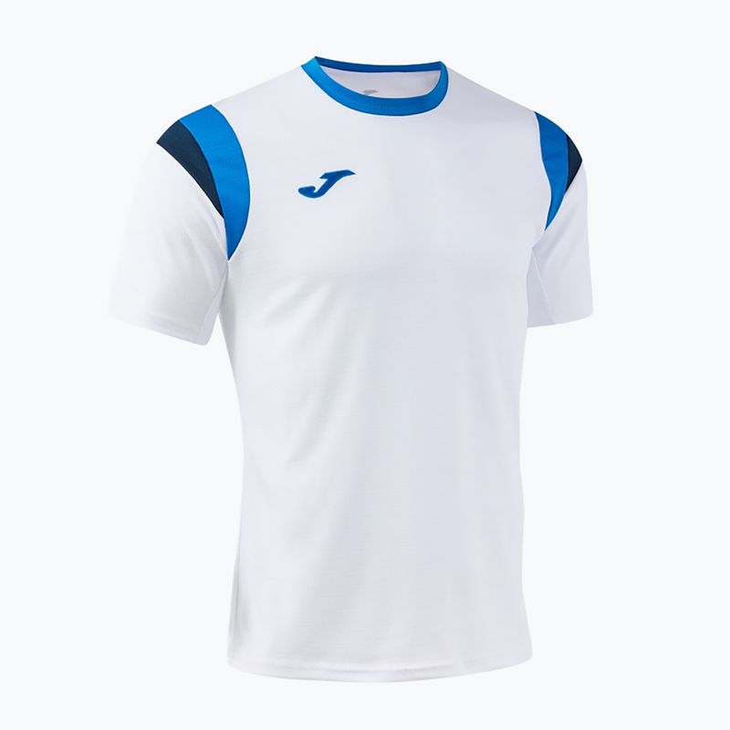 Koszulka tenisowa męska Joma Terra white/royal 3