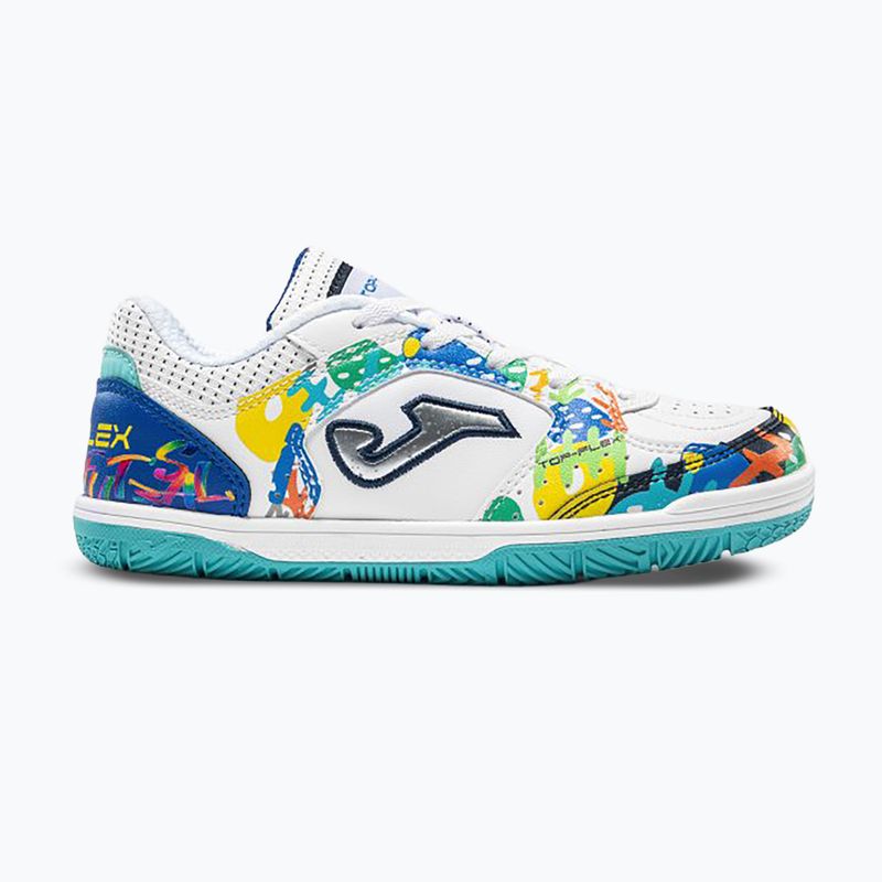 Buty piłkarskie dziecięce Joma Top Flex Jr IN white 8