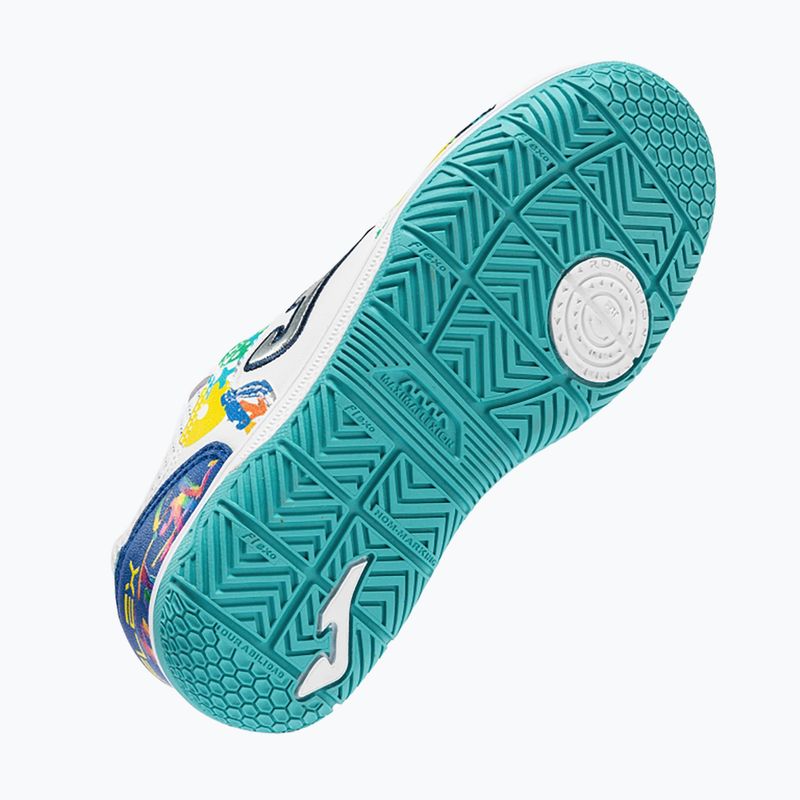 Buty piłkarskie dziecięce Joma Top Flex Jr IN white 12