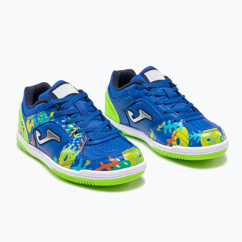 Buty piłkarskie dziecięce Joma Top Flex Jr IN royal blue 9