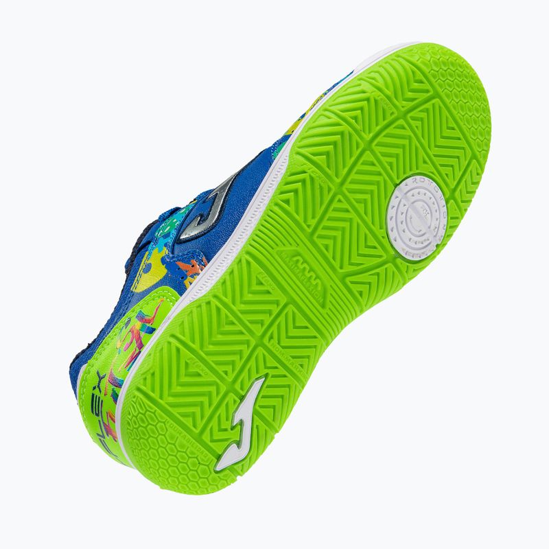 Buty piłkarskie dziecięce Joma Top Flex Jr IN royal blue 12