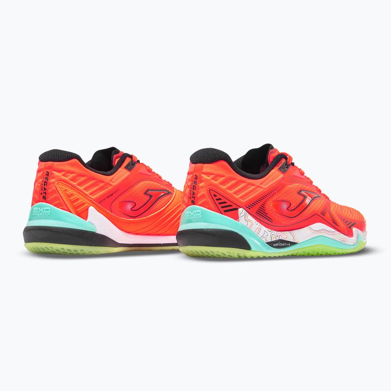 Buty piłkarskie męskie Joma Regate Plus Indoor coral 3