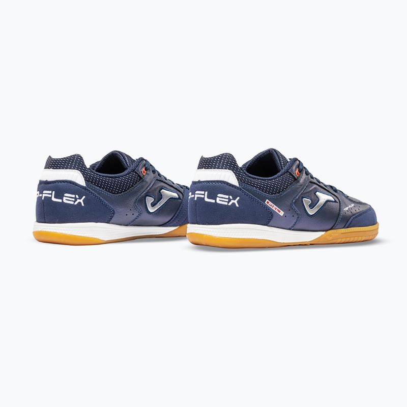 Buty piłkarskie męskie Joma Top Flex Foot Shape Indoor navy blue 3