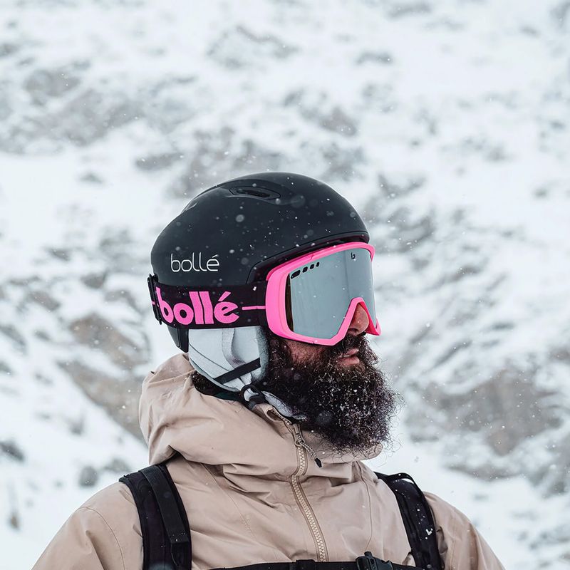 Kask narciarski Bollé Atmos Pure black matte 6