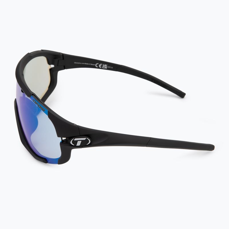 Okulary przeciwsłoneczne Tifosi Sledge Clarion Fototec matte black/clarion blue fotochrom 4