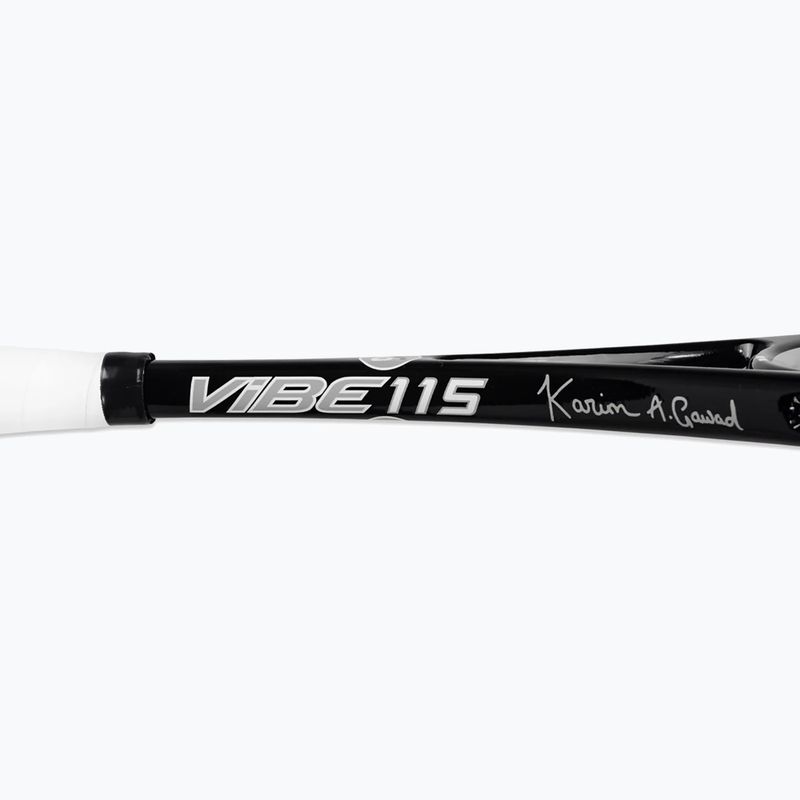 Rakieta do squasha Harrow Vibe 115 Karim Abdel Gawad Signature black/silver 10