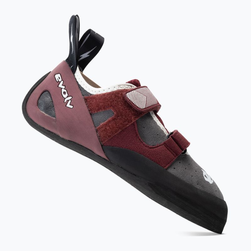 Buty wspinaczkowe męskie Evolv Elektra grey/merlot 2