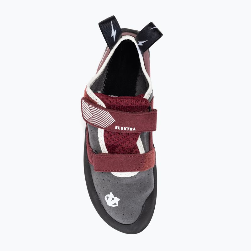 Buty wspinaczkowe męskie Evolv Elektra grey/merlot 6