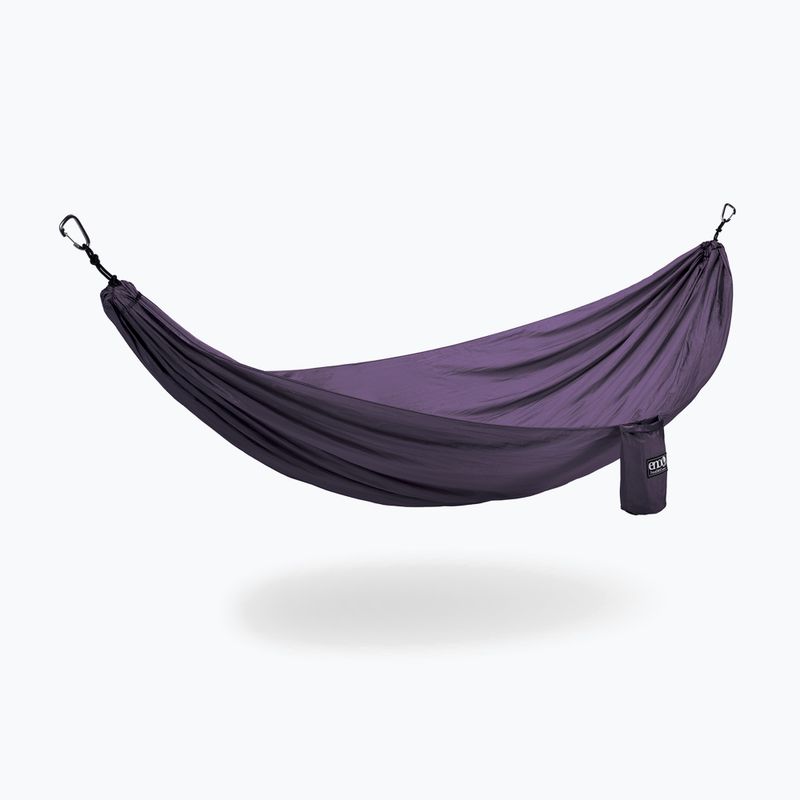 Hamak turystyczny ENO TravelNest + Straps Combo plum 2