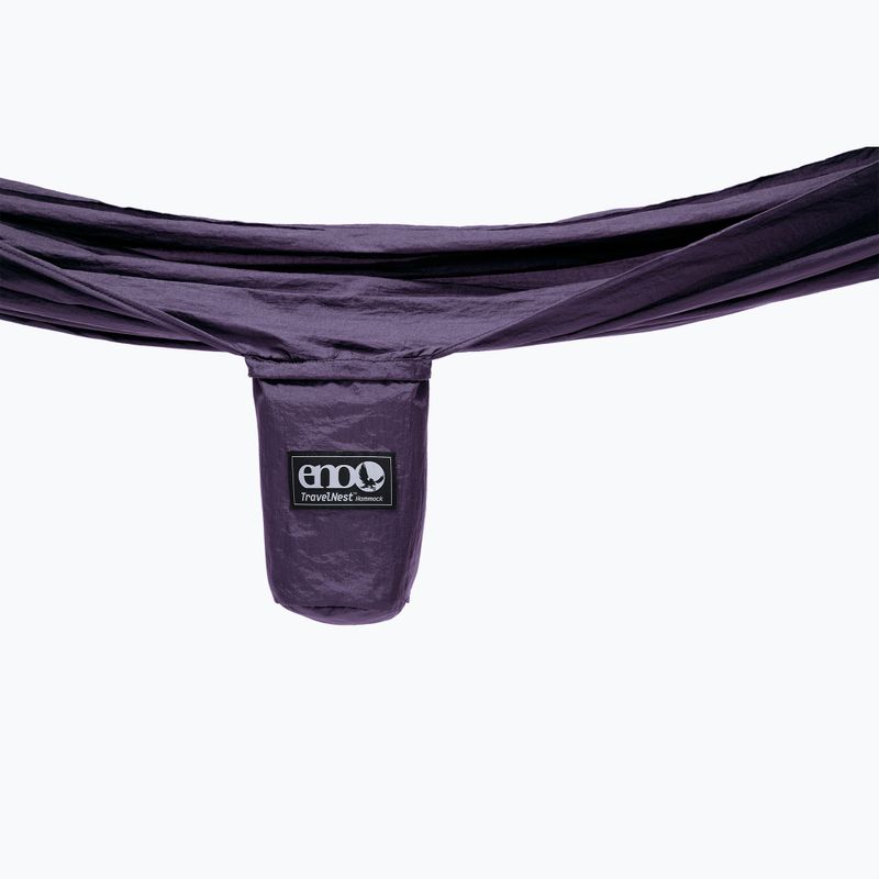 Hamak turystyczny ENO TravelNest + Straps Combo plum 7
