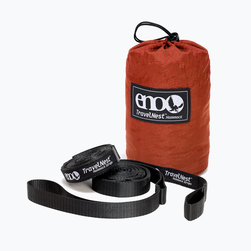 Hamak turystyczny ENO TravelNest + Straps Combo canyon 6
