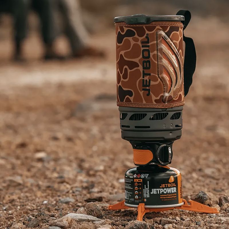 Kuchenka turystyczna Jetboil New Flash Personal Cooking System duck camo 9