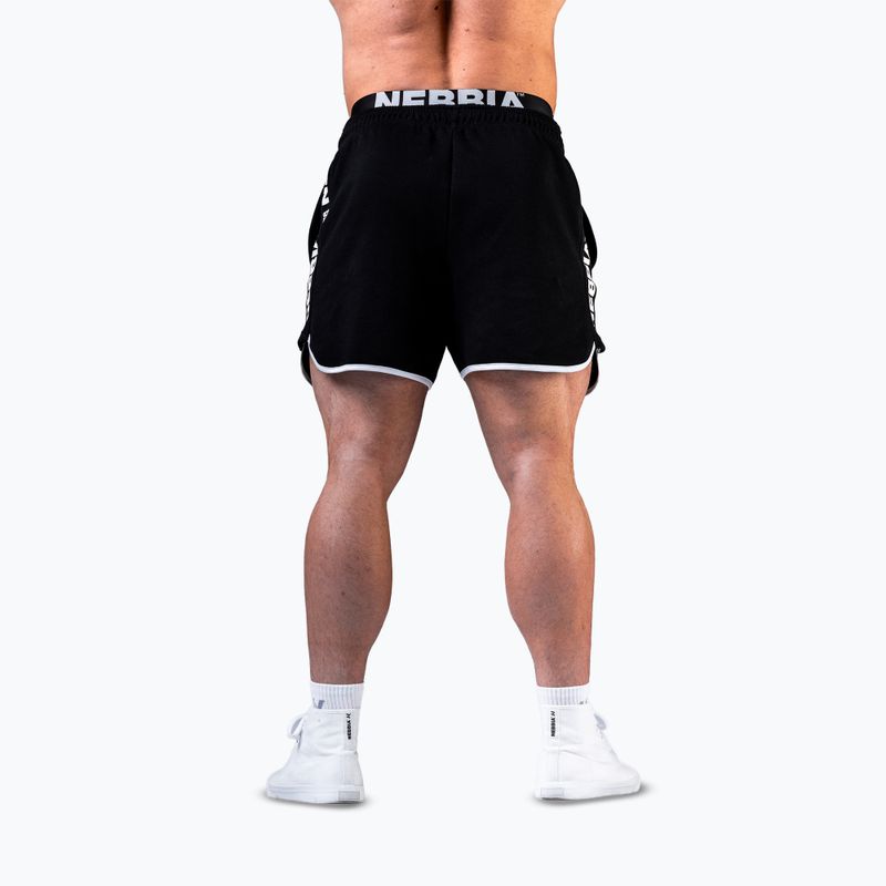 Spodenki treningowe męskie NEBBIA Hero black 3