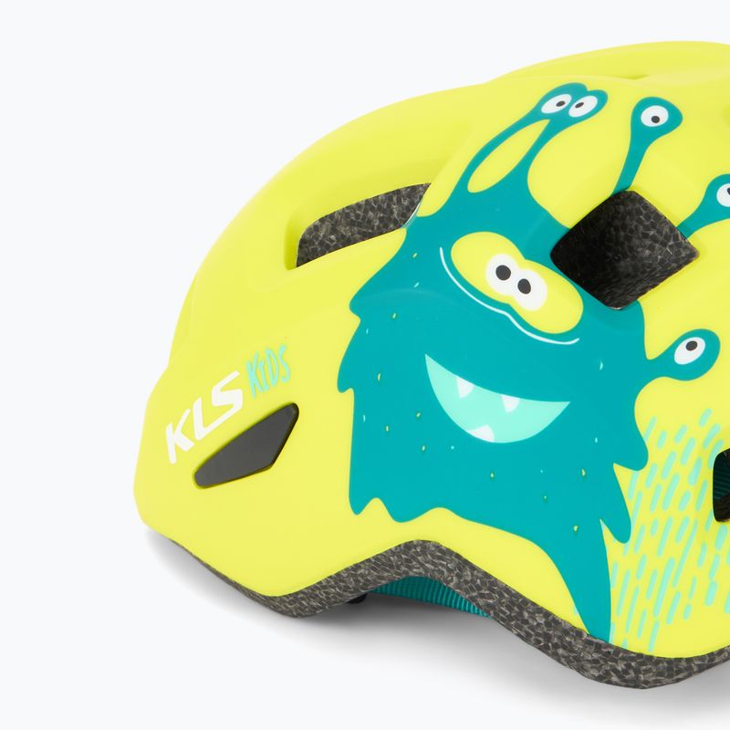 Kask rowerowy dziecięcy Kellys Acey 022 wasper lime 8