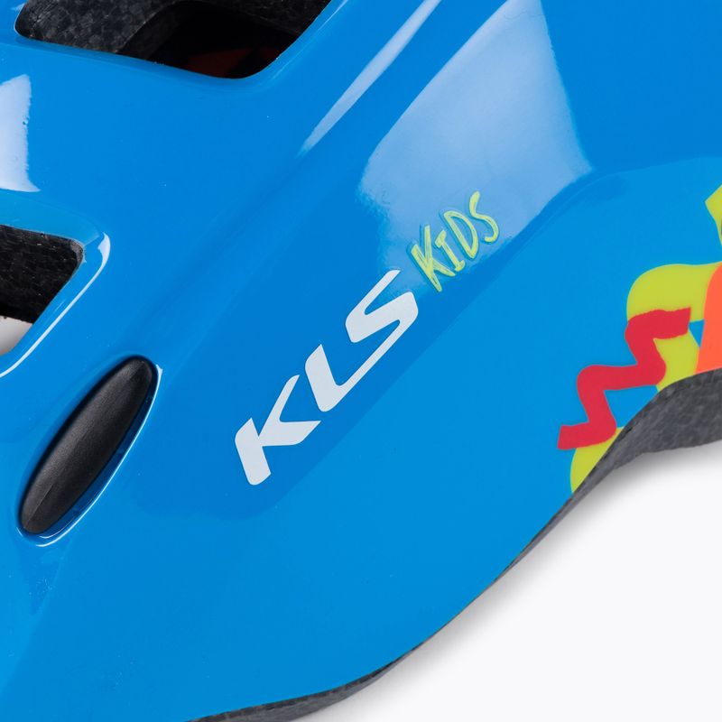 Kask rowerowy dziecięcy Kellys Zigzag 022 blue 7