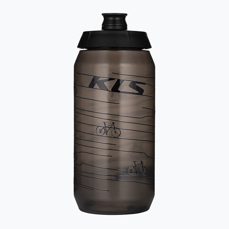Bidon rowerowy Kellys Kolibri 550 ml transparent black