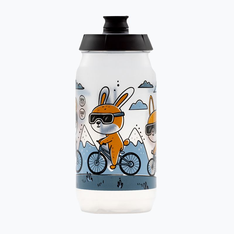Bidon rowerowy dziecięcy Kellys Kolibri 550 ml transparent
