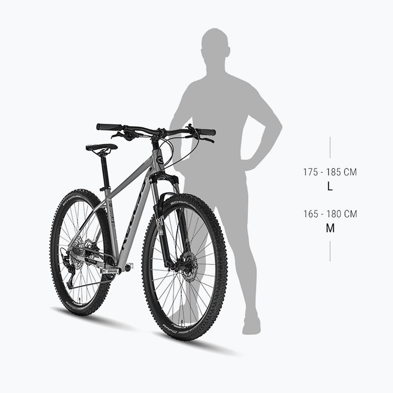 Rower górski Kellys Spider X50 29" slate grey 3
