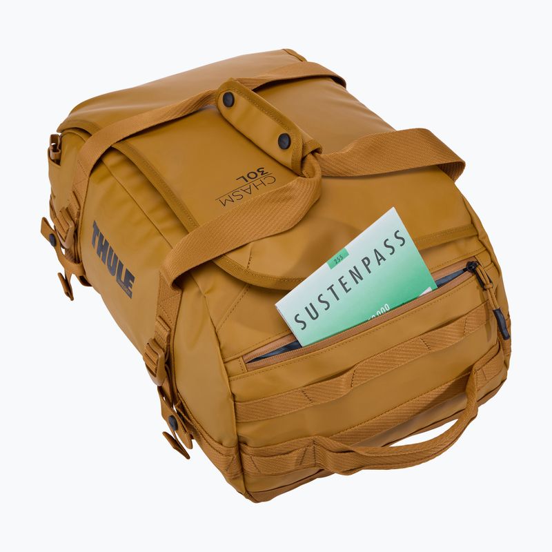 Torba podróżna Thule Chasm Recycled Duffel 30 l golden 8