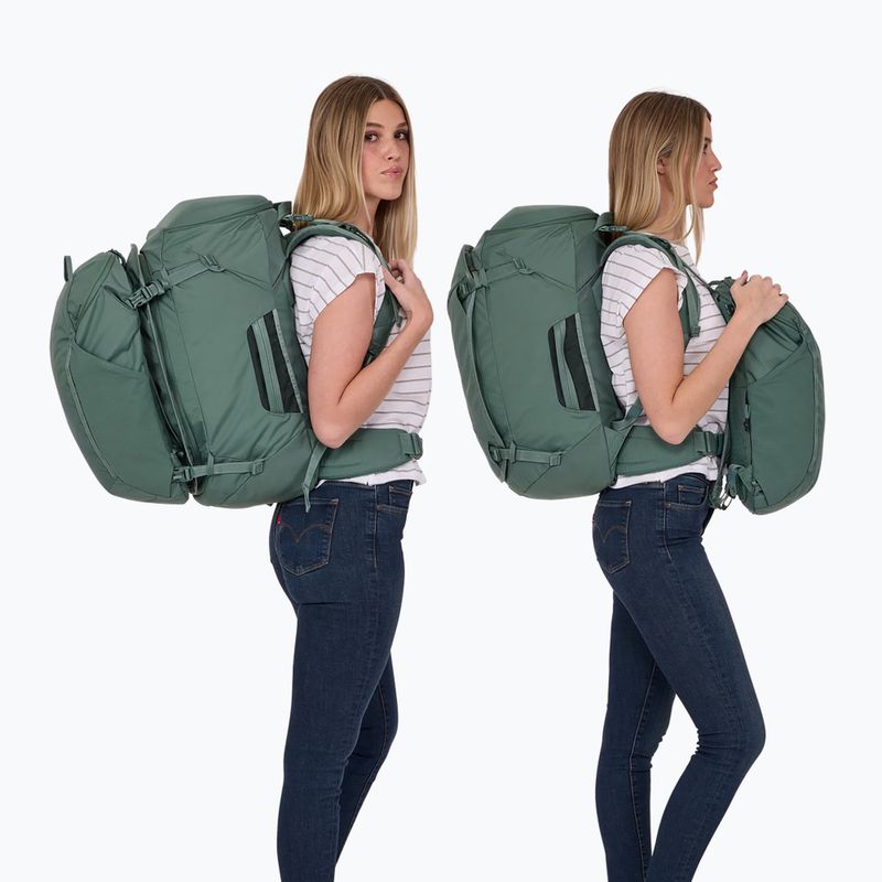 Plecak turystyczny damski Thule Landmark 60 l hazy green 6