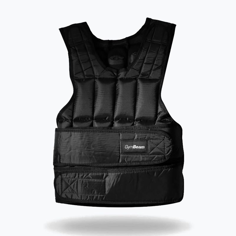 Kamizelka treningowa z obciążeniem GymBeam 20 kg black