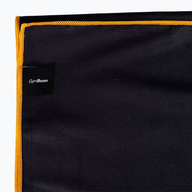 Ręcznik szybkoschnący GymBeam black/orange 2