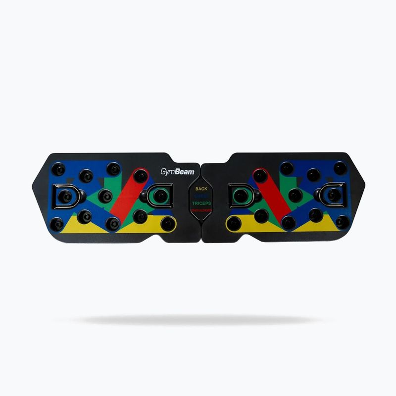Uchwyty do pompek GymBeam black/blue/yellow 2