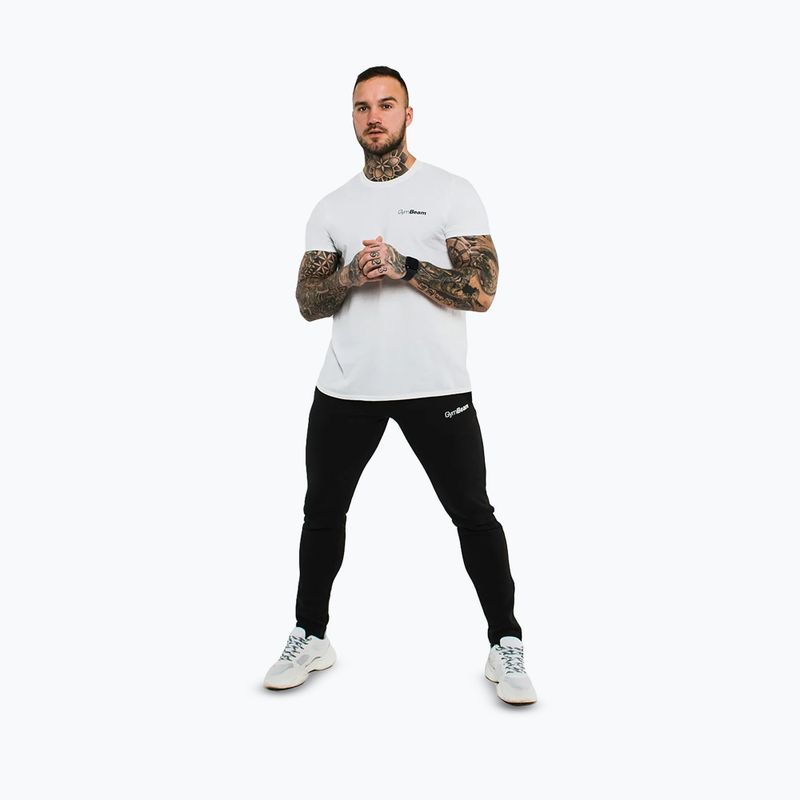 Koszulka męska GymBeam Basic white 2
