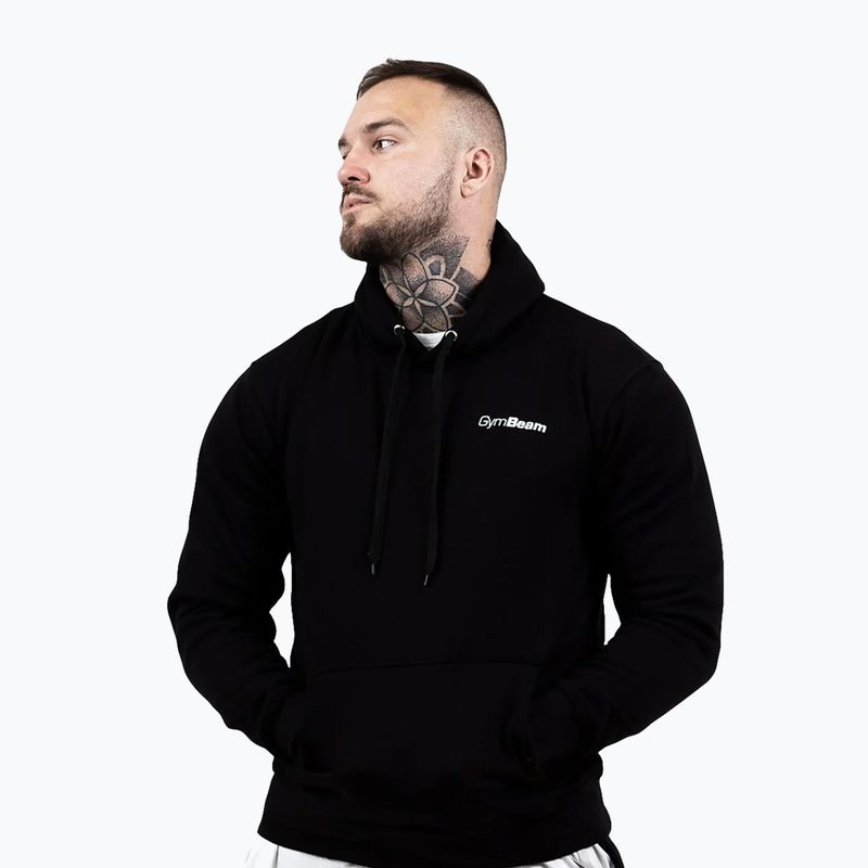 Bluza treningowa GymBeam Athlete black/white