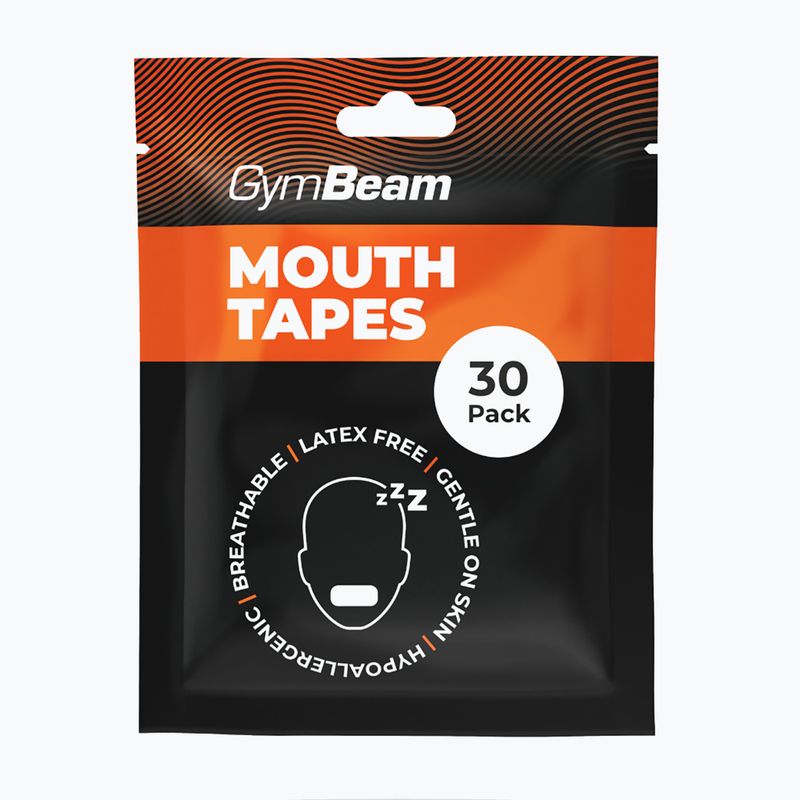 Taśmy na usta GymBeam 30 szt. black 3