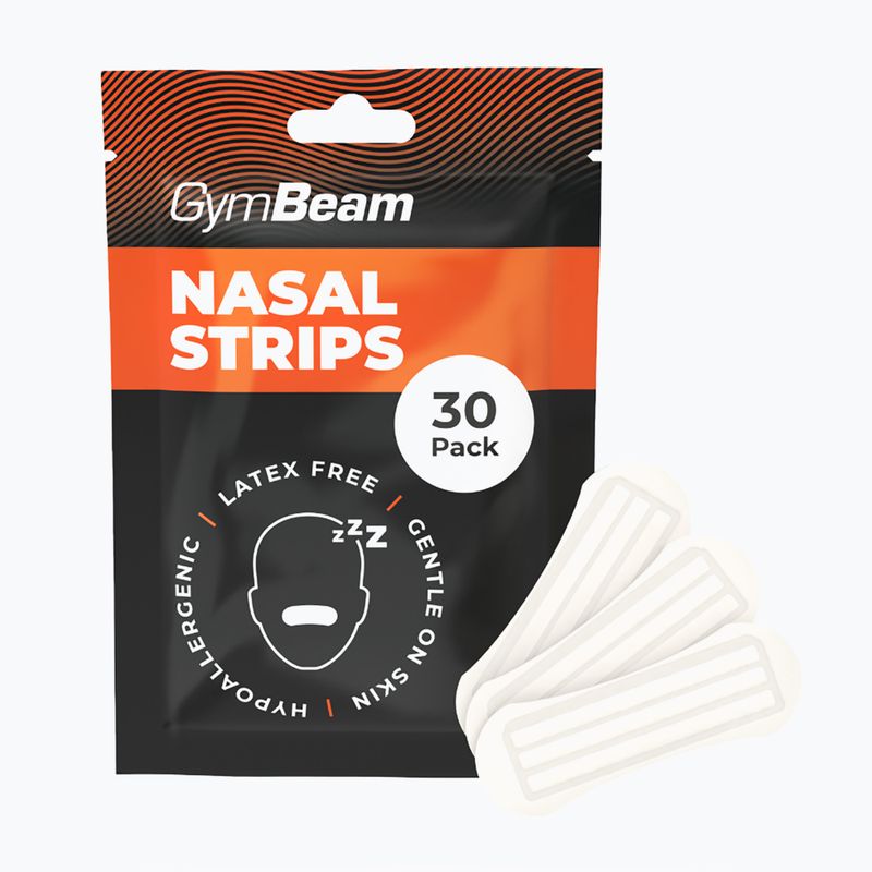 Plastry na nos GymBeam 30 sztuk white 2