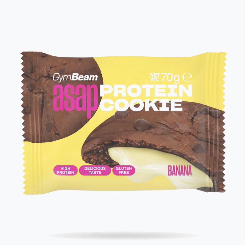Ciastko proteinowe GymBeam ASAP 70 g banana
