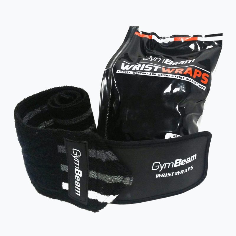 Usztywniacze nadgarstków GymBeam black 2
